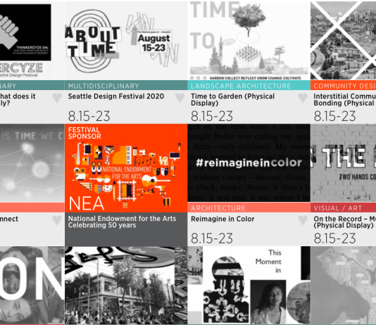 Celebrate Seattle Design Festival’s 10th Anniversary Online and Around the City