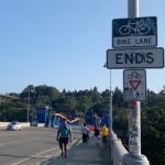 Fremont Bridge sidewalks
