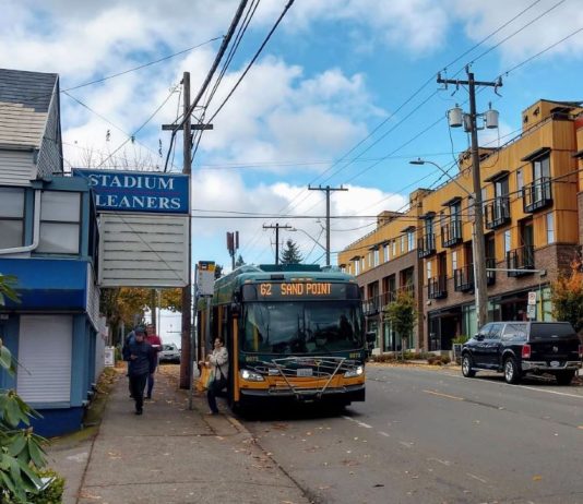 Seattle’s Prop 1 Bus Package Passes in a Landslide Riders exiting a Route 62 bus in Bryant.