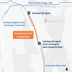 Duwamish Longhouse crossing