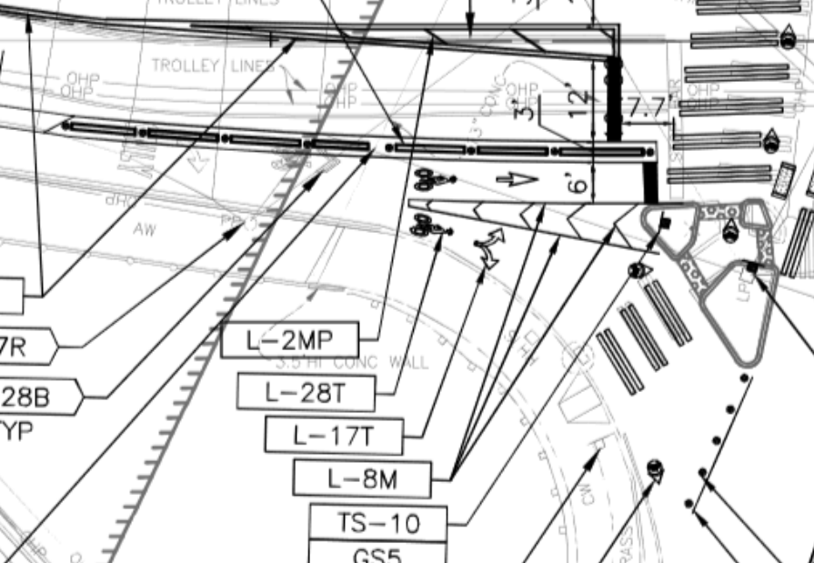 SDOT plans eliminate the slip lane on the south end of the bridge and turn it into space for people biking. (City of Seattle)