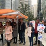 Summer Stinson at Rally at Amazon Spheres