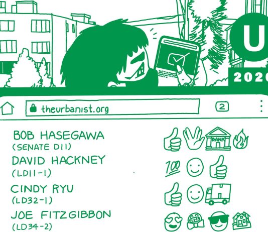 The Urbanist’s 2020 General Endorsements Our endorsed candidates with emojis communicating our reaction.