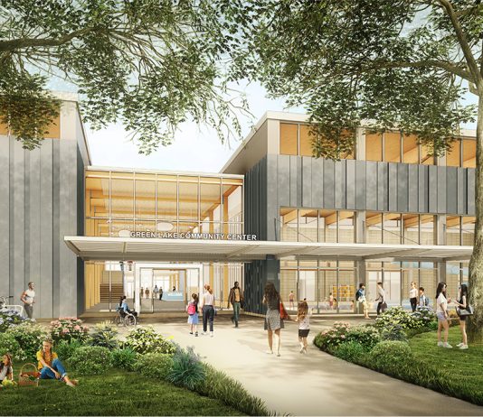 City Unveils Site Plan for Green Lake Community Center Redevelopment