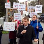 Fitzgibbon at Rally (Photo by WSTC)