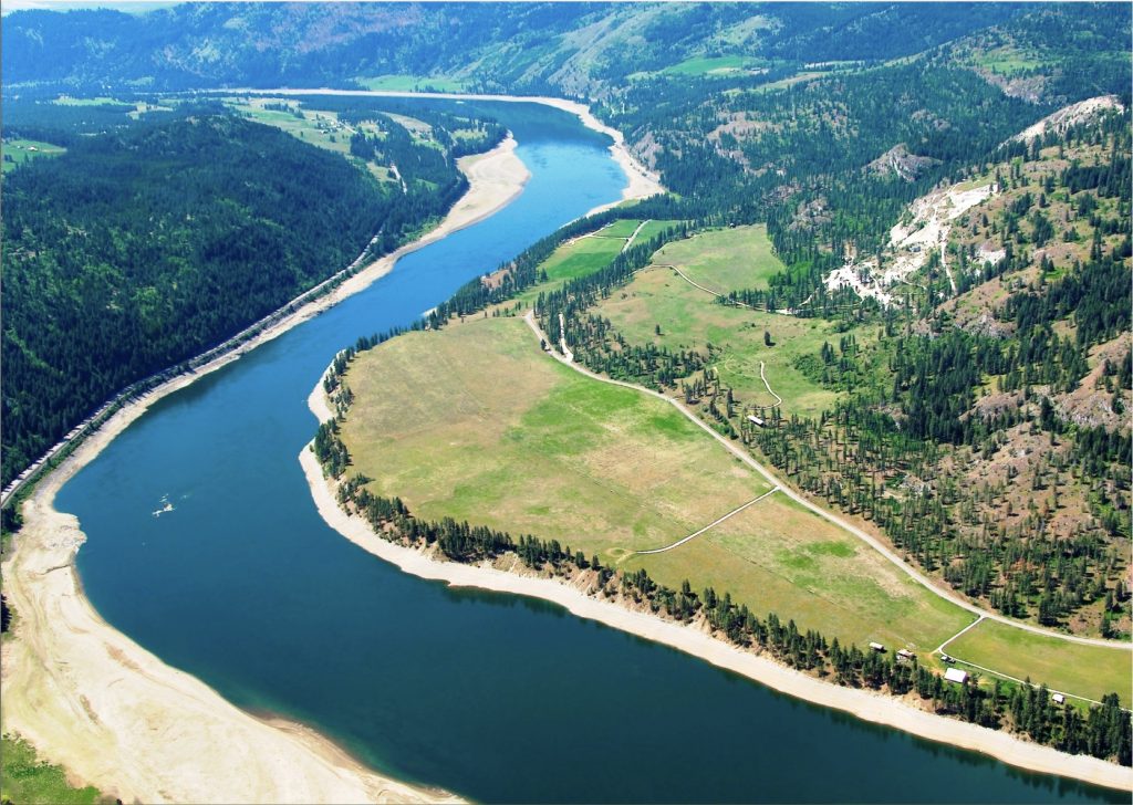 The Columbia River in Stevens County. The county's Shoreline Master Program update has recently been challenged by Larsen Beach residents before the Growth Management Hearings Board. As a challenge under the Shoreline Management Act, the decision is afforded greater deference than decisions under the GMA. (Photo by Stevens County Partnership).