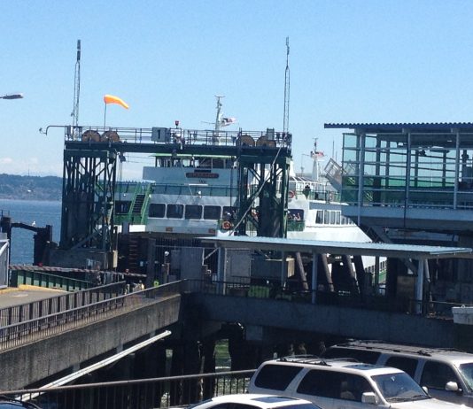 Washington State Ferries Records 41% Ridership Collapse in 2020 Due to Pandemic