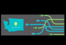 Op-Ed: Washington Needs Internet for All Washington state outline with ethernet cables