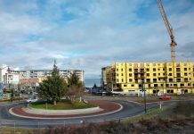 Housing and Land Use Bills to Watch at the State Legislature A large construction project near a roundabout in Tacoma.