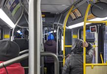 How a Mass Transit Snob Became a Believer Riders on a Metro bus.