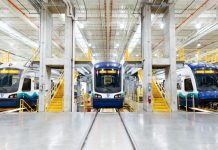Light Rail and Bus Base Projects See Cost Increases as Sound Transit Whittles Down Sites An inside view of the Seattle operations and maintenance facility. (Sound Transit)