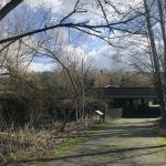 Looks south toward SR-522 on the North Creek Trail.