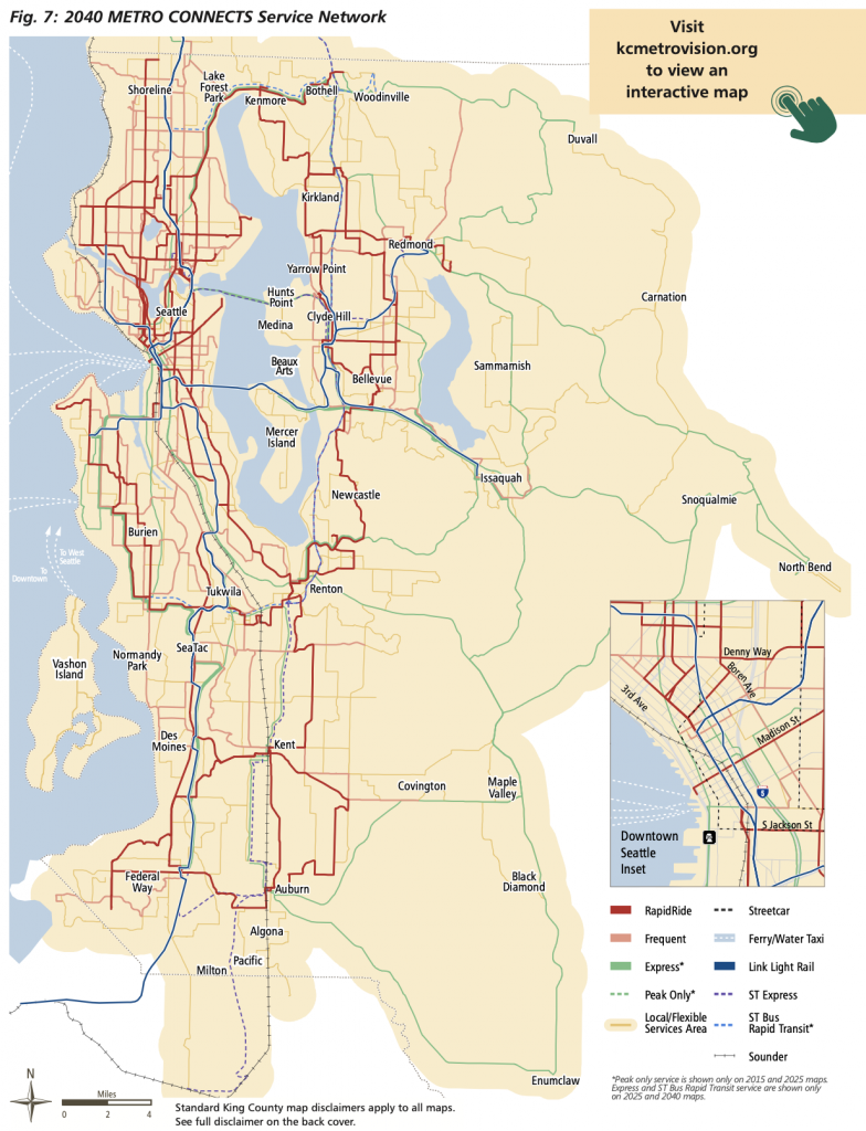 Current 2050 network. (King County)