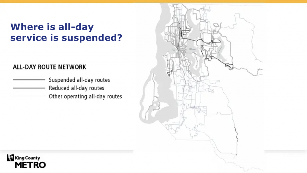 Metro's all-day routes temporarily suspended during the pandemic. (King County)
