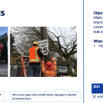 Overview of safe streets investments. (City of Seattle)