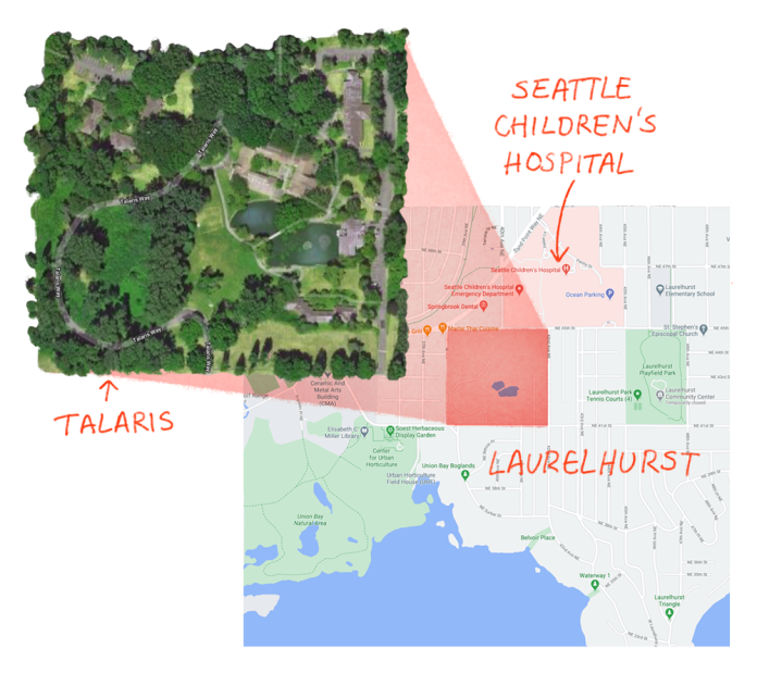 new_affordable_talaris_map+copy A map of Laurelhurt with a pop out of the Talaris site.