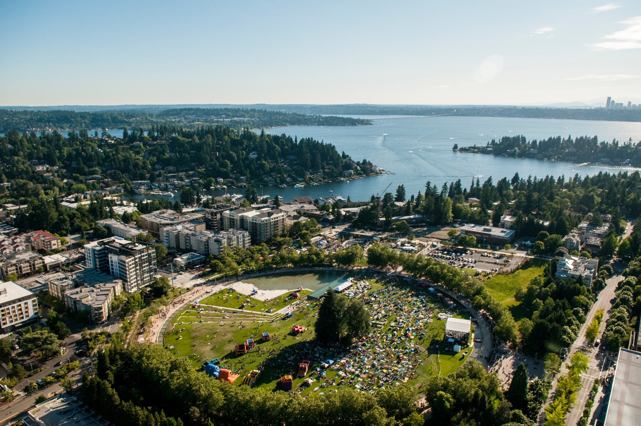 Bellevue Downtown Park Fireworks