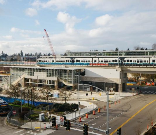 ST3: How to Get the Best Value Amid a Budget Crunch The new Northgate Station where light rail vehicles are being tested for a fall opening. (Sound Transit)