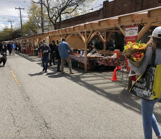 How Ballard Avenue Got Its Unique Pergolas