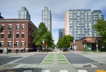 Laying Down Paint, Seattle Catches Up on Making Room for People Biking