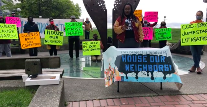 House Our Neighbors press conference