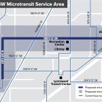 The conceptual 188th St SW/68th Ave W microtransit service area. (Community Transit)