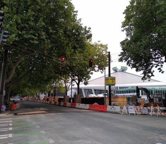 Uptown Streetscape Changes Come Together In Advance of Arena’s Reopening