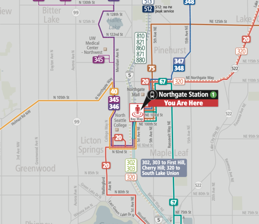 Metro Unveils New Station Area Maps Ahead of Northgate Link Extension Opening