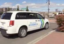 Pierce Transit Restores and Expands Microtransit Service ‘Runner’ to Ruston and Tideflats Pierce Transit Runner van in motion. (Pierce Transit)