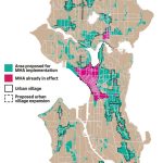 Seattle MHA Zoning-areas-implemented