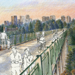 Eastrail Trestle Rendering