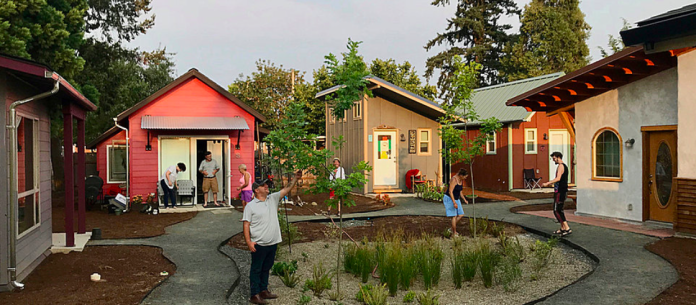 Emerald tiny house village