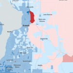 NYT Snohomish County 2020 prez map