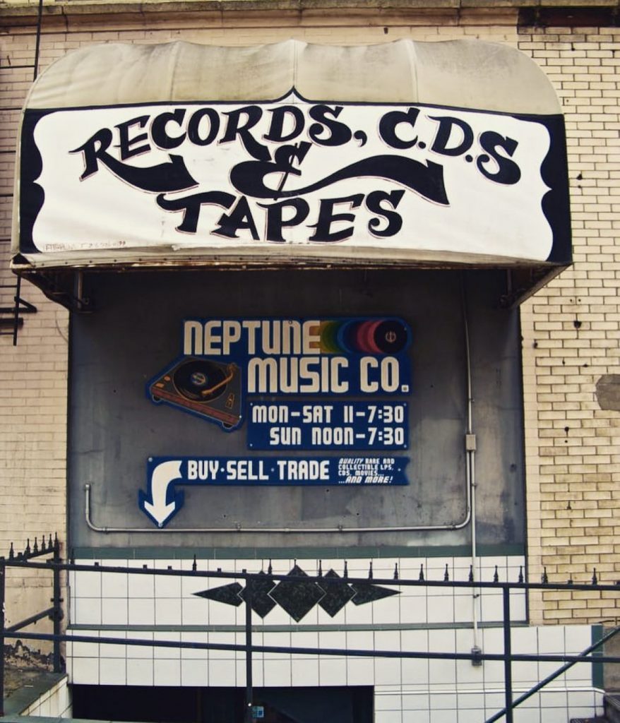 Neptune Music Company from Brooklyn Ave NE