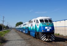 Tacoma Needs a Better Sounder and Streetcar Expansion A photo of a blue and white locomotive on a modern train.