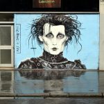 Edward Scissorhands Street Mural Squirmelia Creative Commons