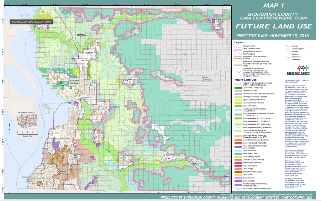 Snohomish County Zoning Map Snohomish County Contemplates Growth Scenarios Ranging From Urban Infill To  Sprawl | The Urbanist