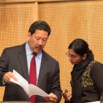 Kshama Sawant and Bruce Harell