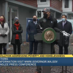 Inslee homelessness press conference