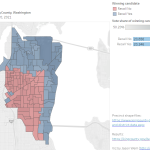 Kshama Sawant recall results map by Jason Weill