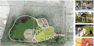 Proposed changes to Briarcrest/Hamlin Park include an open lawn and picnic area.
