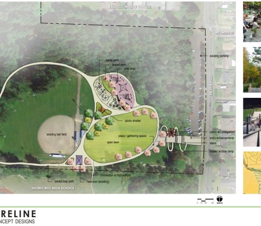 Shoreline Parks Bond Returns for February 8th Ballot Proposed changes to Briarcrest/Hamlin Park include an open lawn and picnic area.