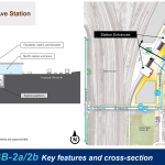 Interbay IBB-2a/2b station cross-section
