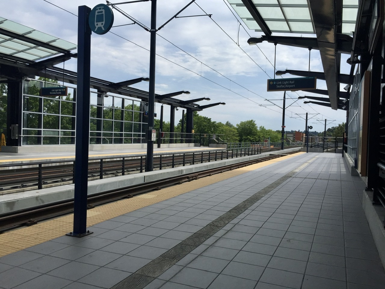 Cracked tiles mean light rail in Rainier Valley will run less often this summer