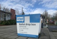Odd-Year Elections Suppress Tenant Votes but Even-Year Election Bill Can Fix That A photo of King County ballot drop box on a sunny day.