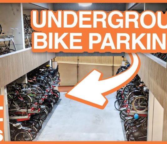 Midweek Video: Underground Bicycle Parking Is Amazing