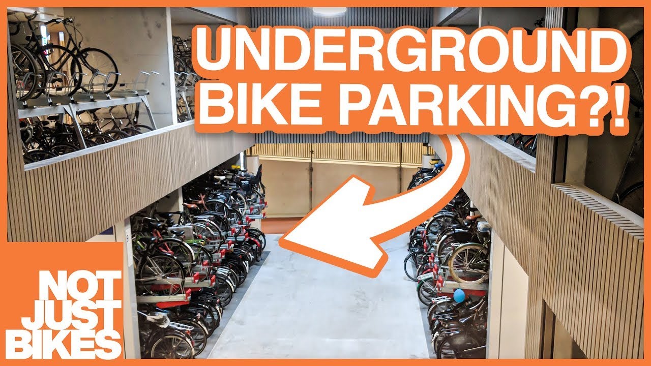 Midweek Video Underground Bicycle Parking Is Amazing The Urbanist