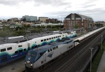 Let’s Re-imagine Regional Passenger Rail in the Transportation Package Trains at a station
