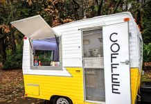 From Food to Fitness, Commercial Activities on the Rise in Seattle Parks A photo a coffee vending truck.