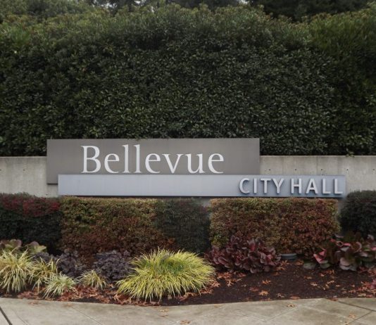 Bellevue Council Update: Deficits Create Difficult Budget Decisions to Come A photo of the Bellevue Council building sign